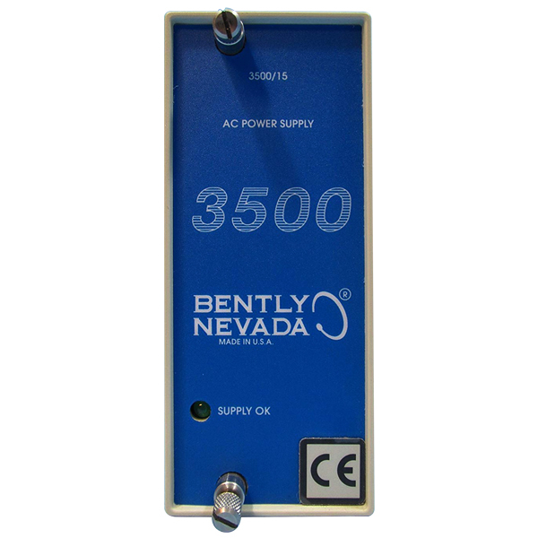 3500/15-04-04-00 | Bently Nevada | Power Supply  (Discontinued. New Replacement : 3500/15-07-07-00 | Bently Nevada | Power Supply Module )