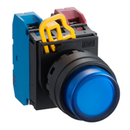 YW1L-M2E11Q4G | IDEC | 22MM YW Series Illuminated Pushbuttons (Plastic Bezel) Momentary Mushroom LED YW1L-M2E11Q4G *  SAME DAY DELIVERY - 2 UNIT ONLY*