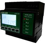 AEM-DR-12 | ADTEK | 1P2W X 5 Loop Power meter with RS485 Din rail type