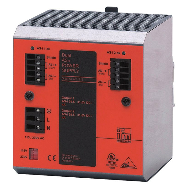 AC1212 | IFM Electronic | PowerSupply 230VAC 2x4A
