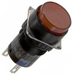 16mm Pushbutton Illuminated: AL6M-M14-R