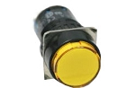 16mm Pushbutton Illuminated: AL6M-M14-Y