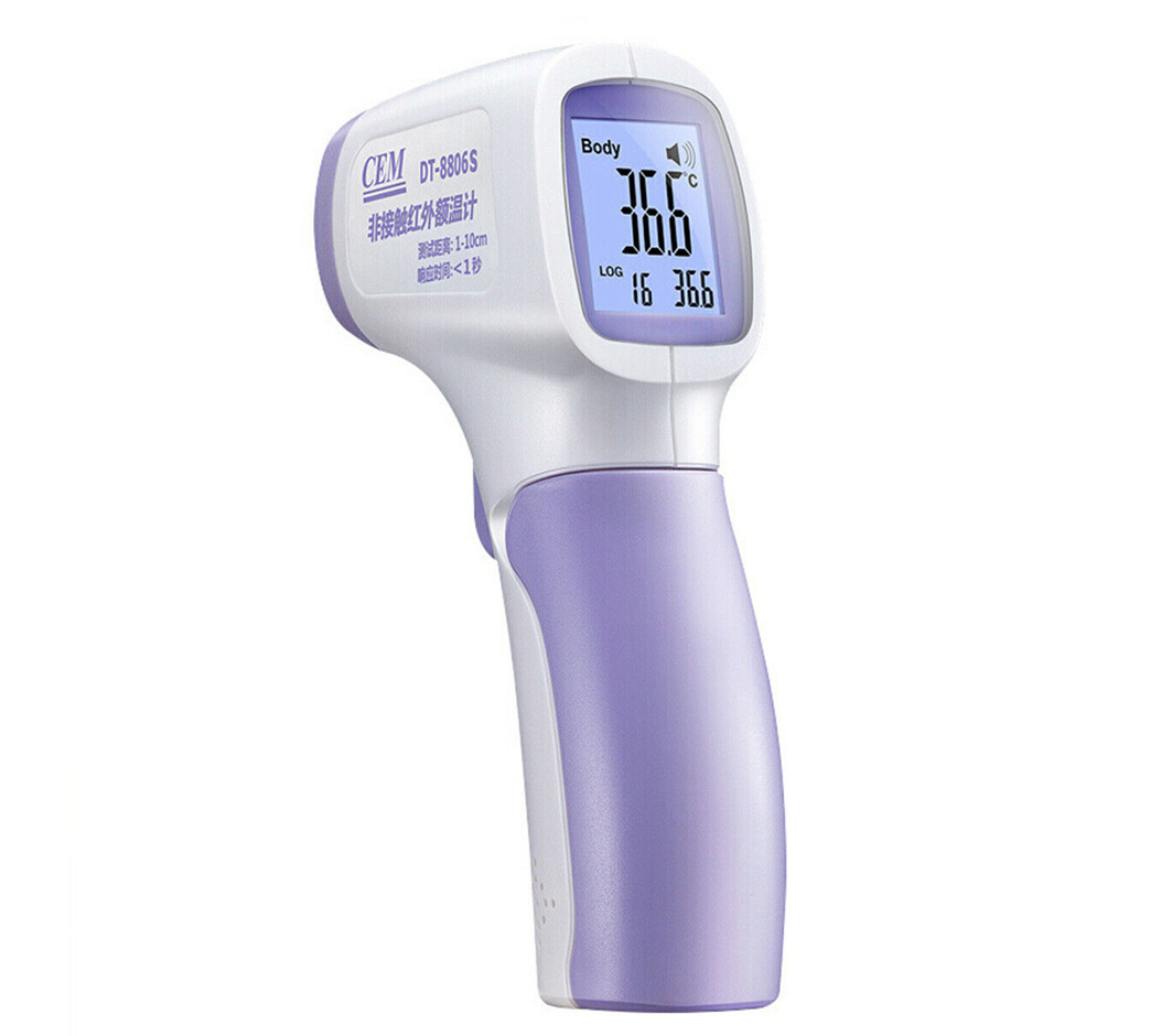DT-8806S | CEM | Non-Contact Clinical Forehead Infrared Thermometers