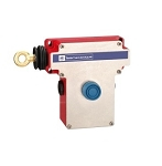 XY2CE2A290 | Schneider Electric | Latching emergency stop rope pull switch, Telemecanique rope pull switches XY2C, e XY2CE, LH side -2NC+2 NO, Booted pushbutton