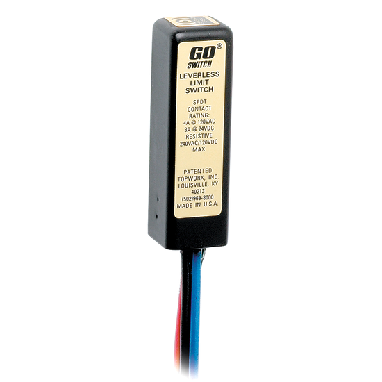 35-13319M | GO Switch | Leverless Limit Switches (Discontinued. New replacement : AVS-35S Model 35 Limit Switch)